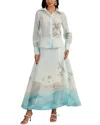 Kaimilan 2pc Shirt & Skirt Set In Multi