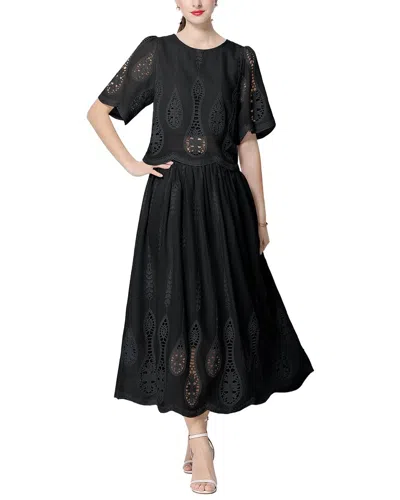 Kaimilan 2pc Top & Skirt Set In Black