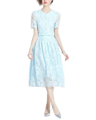 Kaimilan 2pc Top & Skirt Set In Blue