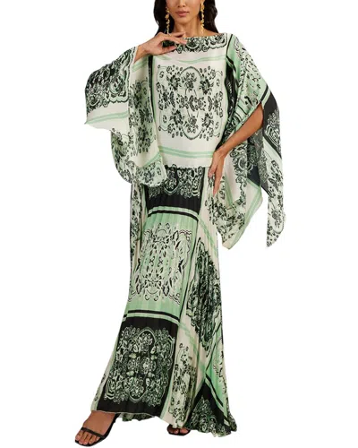 Kaimilan 2pc Top & Skirt Set In Green