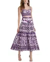 Kaimilan 2pc Top & Skirt Set In Purple