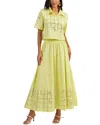 Kaimilan 2pc Top & Skirt Set In Yellow