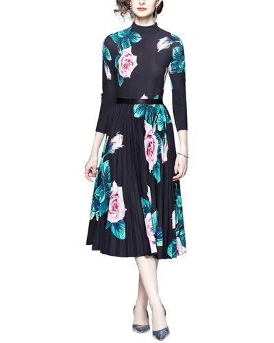 Kaimilan Blouse & Skirt Set In Black