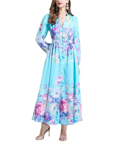 Kaimilan Maxi Dress In Blue