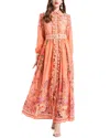 Kaimilan Maxi Dress In Orange
