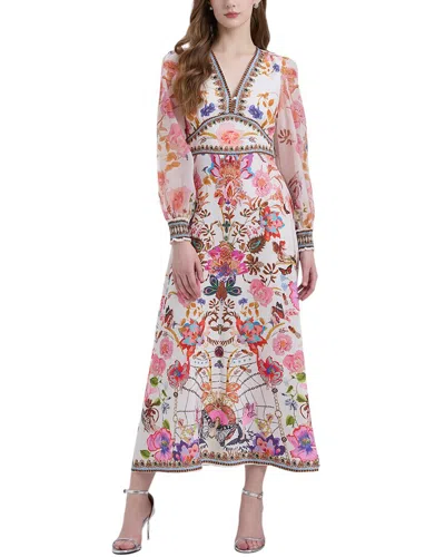 Kaimilan Maxi Dress In Burgundy