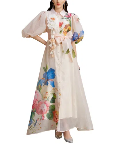 Kaimilan Maxi Dress In Pink