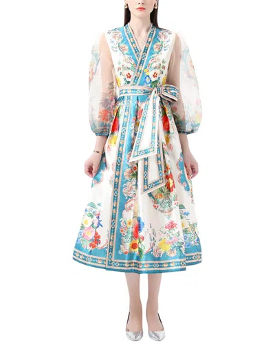 Kaimilan Maxi Dress In Blue