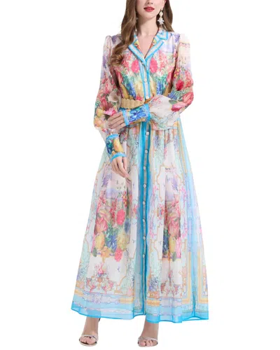 Kaimilan Maxi Dress In Blue