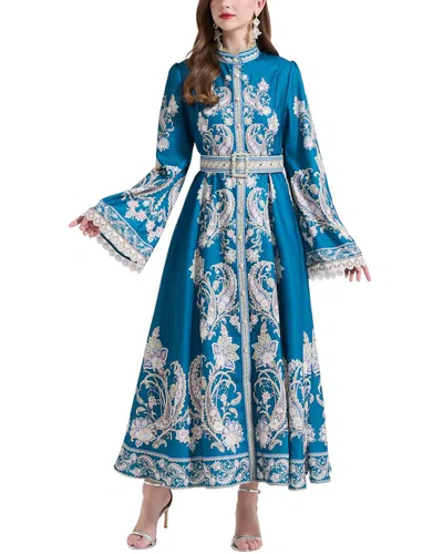 Kaimilan Maxi Dress In Blue