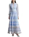 Kaimilan Maxi Dress In Blue