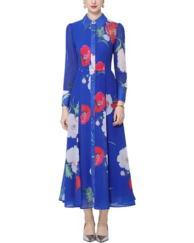 Kaimilan Maxi Dress In Blue