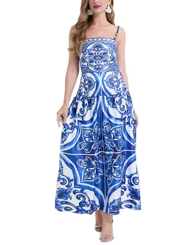 Kaimilan Maxi Dress In Blue