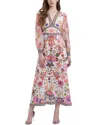 Kaimilan Maxi Dress In Burgundy