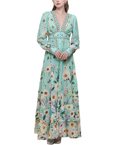 Kaimilan Maxi Dress In Green