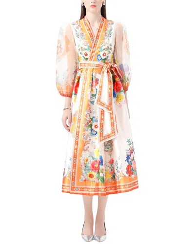 Kaimilan Maxi Dress In Orange