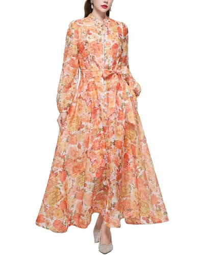 Kaimilan Maxi Dress In Orange