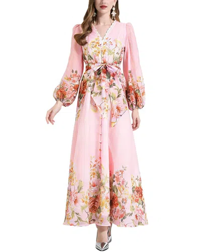 Kaimilan Maxi Dress In Pink