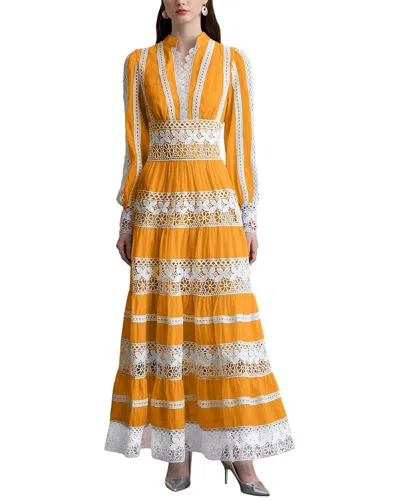 Kaimilan Maxi Dress In Yellow
