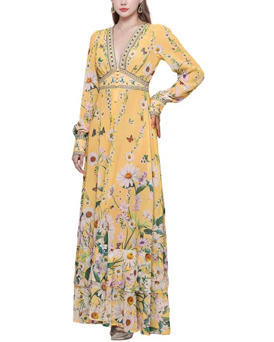 Kaimilan Maxi Dress In Yellow