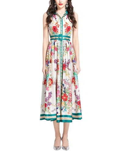 Kaimilan Midi Dress In White