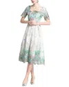 Kaimilan Midi Dress In Multi