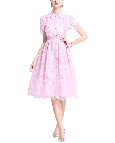 Kaimilan Midi Dress In Pink