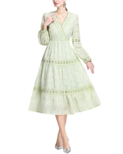 Kaimilan Midi Dress In Green