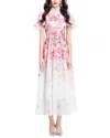 Kaimilan Midi Dress In Animal Print