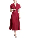 Kaimilan Midi Dress In Red