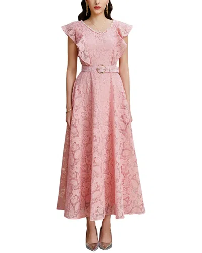 Kaimilan Midi Dress In Pink