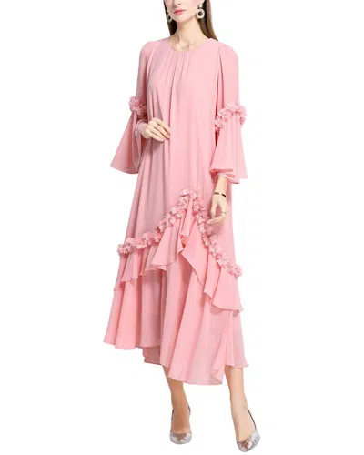 Kaimilan Midi Dress In Pink