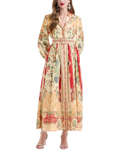 Kaimilan Midi Dress In Blue