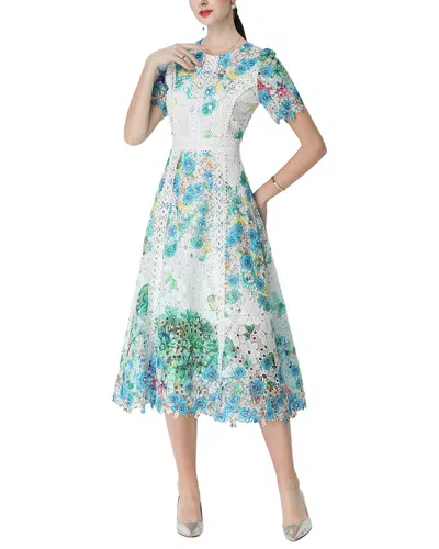 Kaimilan Midi Dress In Green
