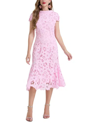 Kaimilan Midi Dress In Pink