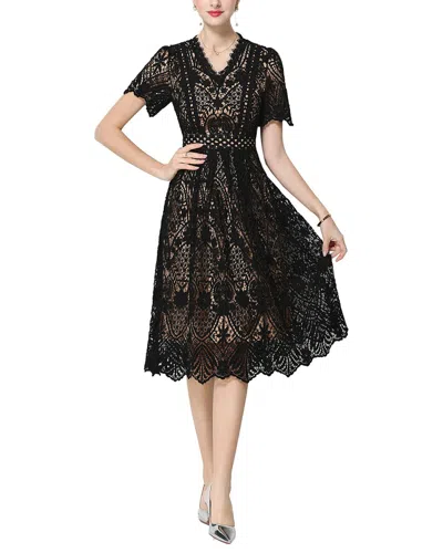 Kaimilan Midi Dress In Black