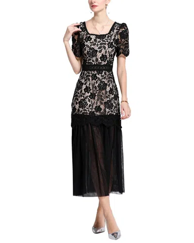 Kaimilan Midi Dress In Black