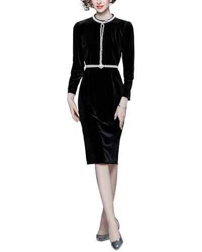 Kaimilan Midi Dress In Black
