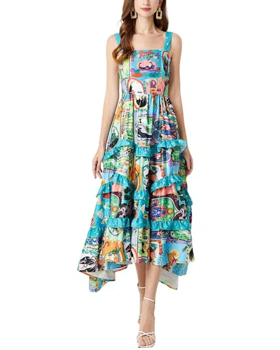 Kaimilan Midi Dress In Multi