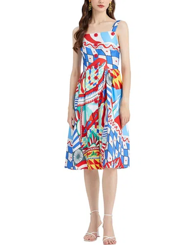 Kaimilan Midi Dress In Multi