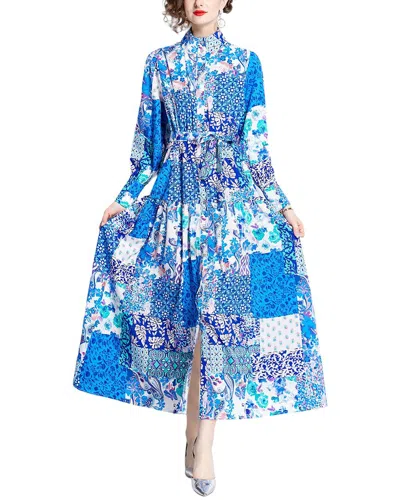 Kaimilan Midi Dress In Blue
