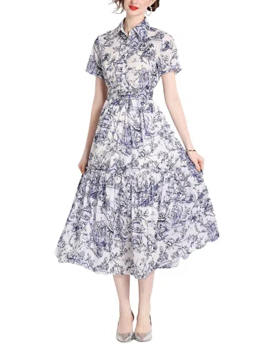 Kaimilan Midi Dress In Beige