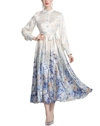 Kaimilan Midi Dress In Blue
