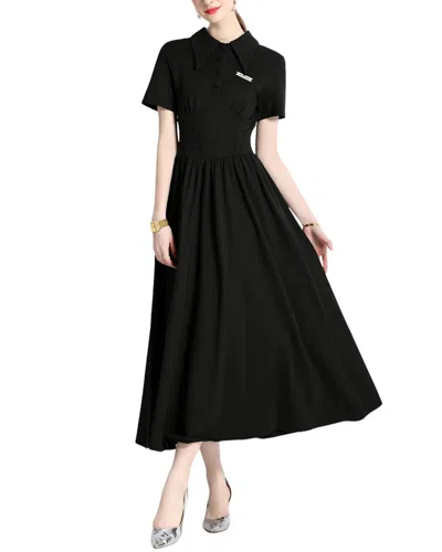 Kaimilan Midi Dress In Black