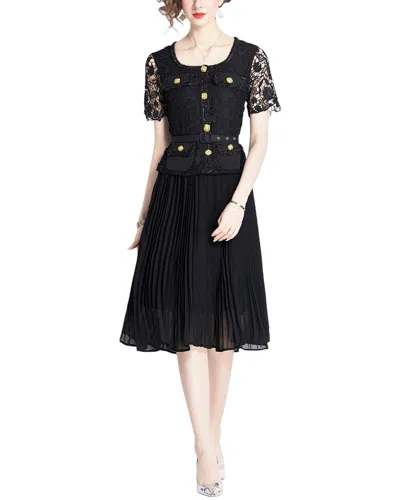 Kaimilan Midi Dress In Black