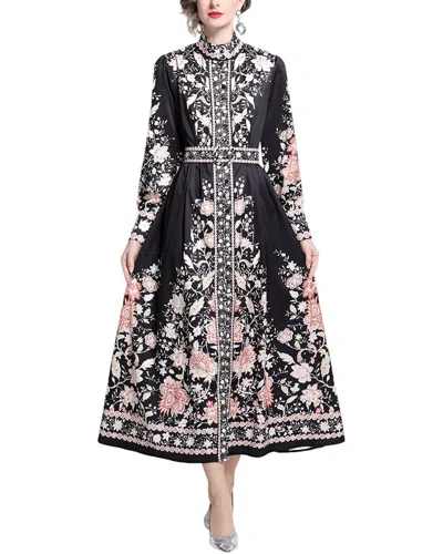 Kaimilan Midi Dress In Black