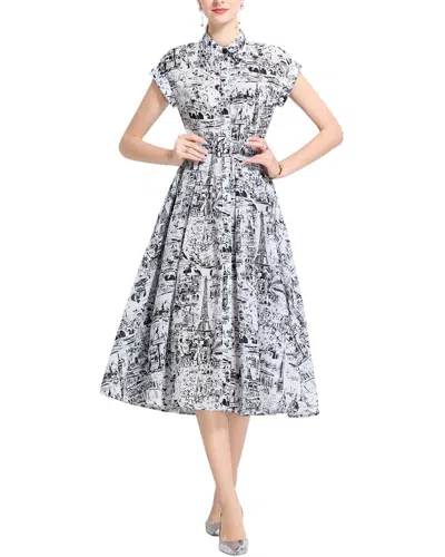 Kaimilan Midi Dress In Black