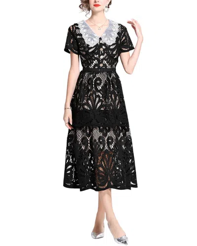 Kaimilan Midi Dress In Black