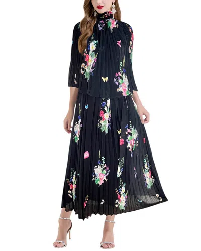Kaimilan Midi Dress In Black