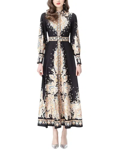 Kaimilan Midi Dress In Black